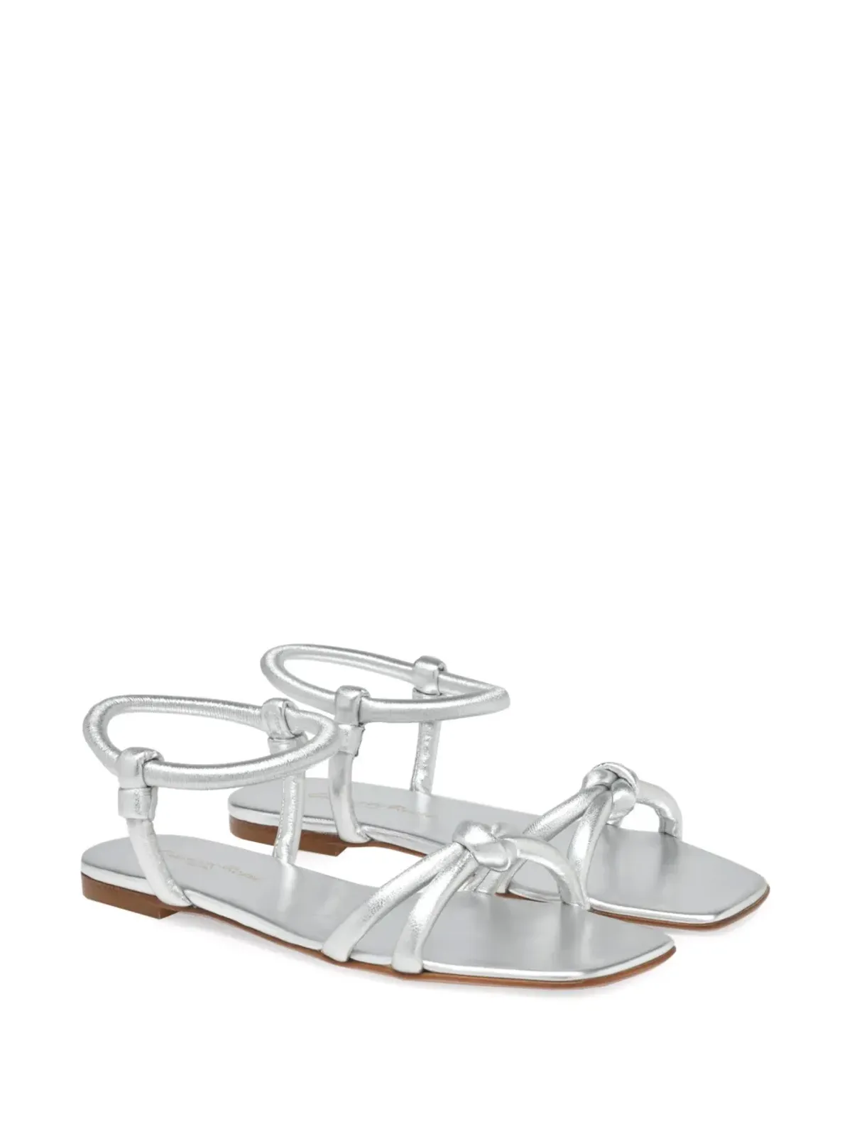 Gianvito Rossi ジュノ 05 サンダル - シルバー - 画像2