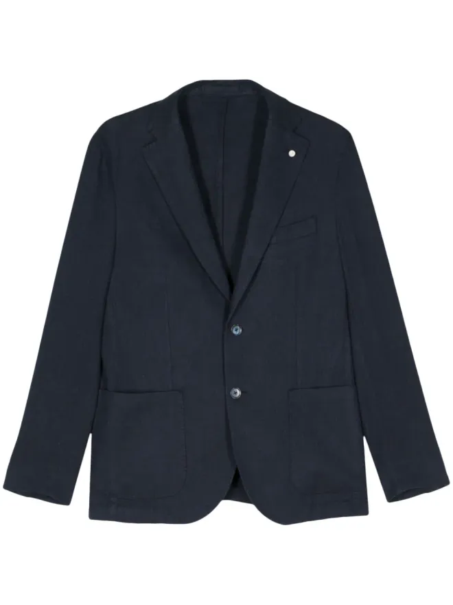 LUIGI BIANCHI MANTOVA LUIGI BIANCHI MANTOVA ヘリンボーンブレザーの商品画像