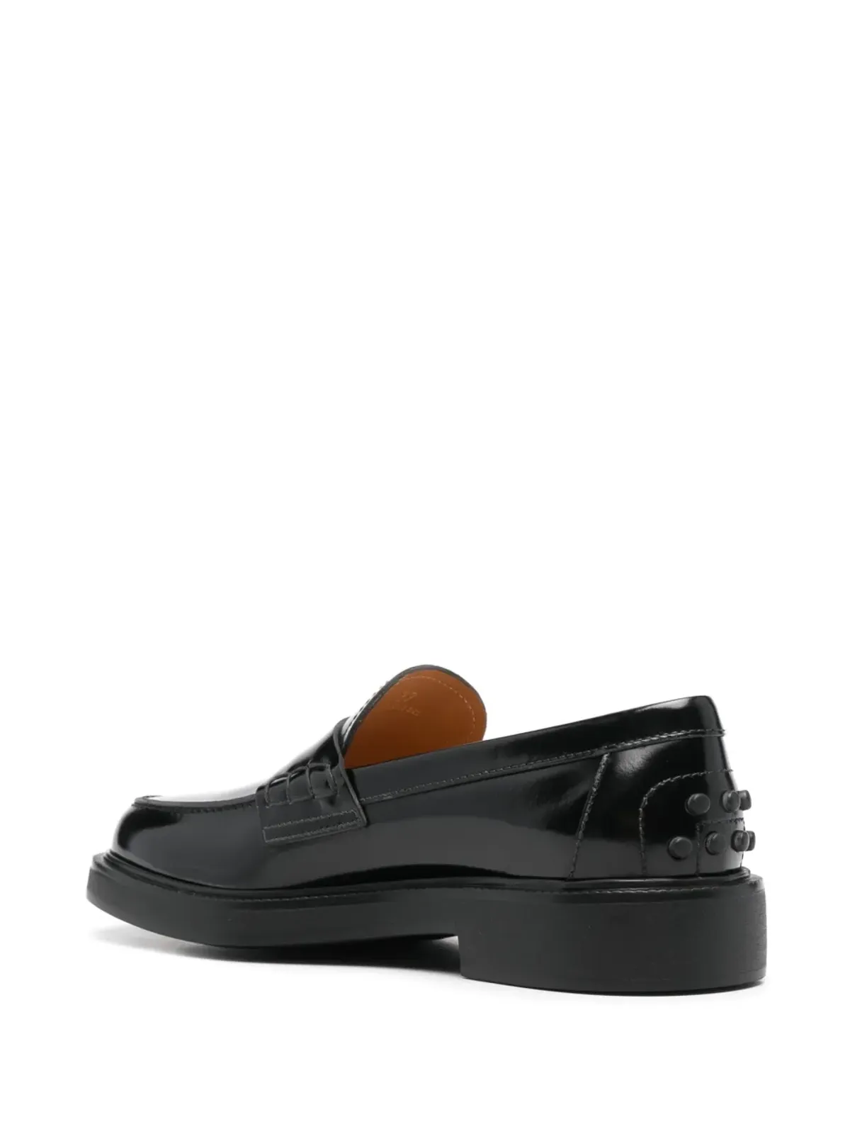 Tod's ロゴ入りローファー ブラック - 画像3