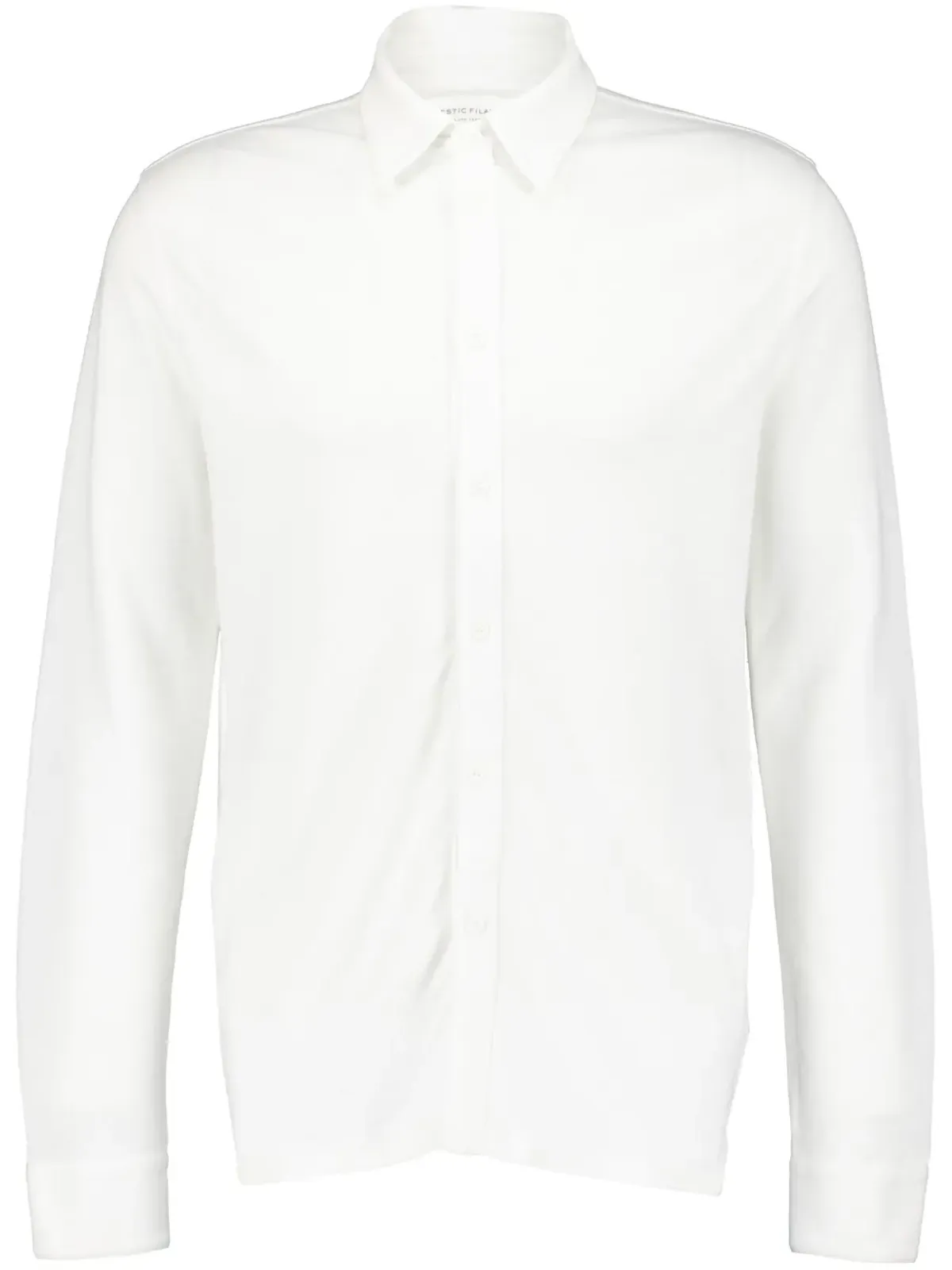 Majestic Filatures ラウンドネック長袖シャツ - White - 画像1