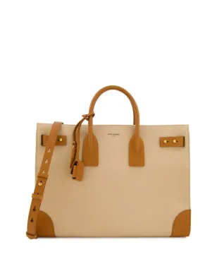 Saint Laurent 大型 Sac de Jour 薄型トートバッグ - サムネイル1