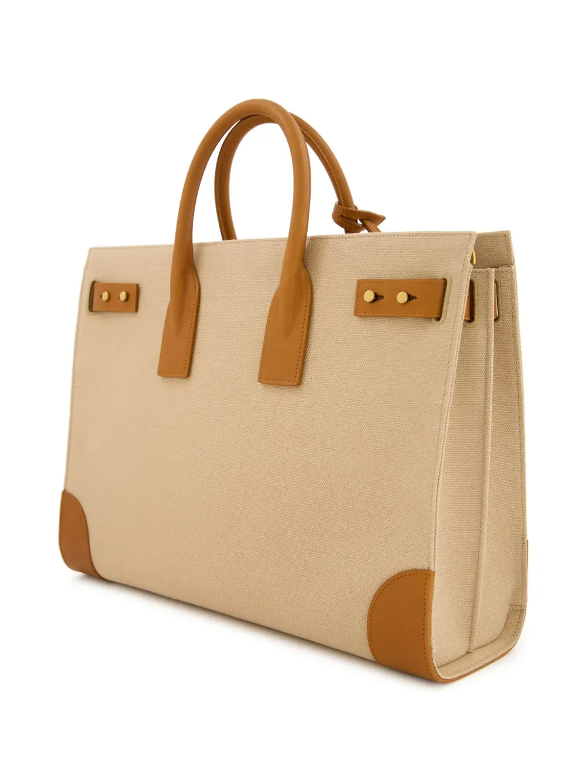 Saint Laurent 大型 Sac de Jour 薄型トートバッグ - 画像2