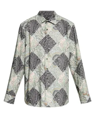 ETRO プリントシャツ - ニュートラル系 - サムネイル1