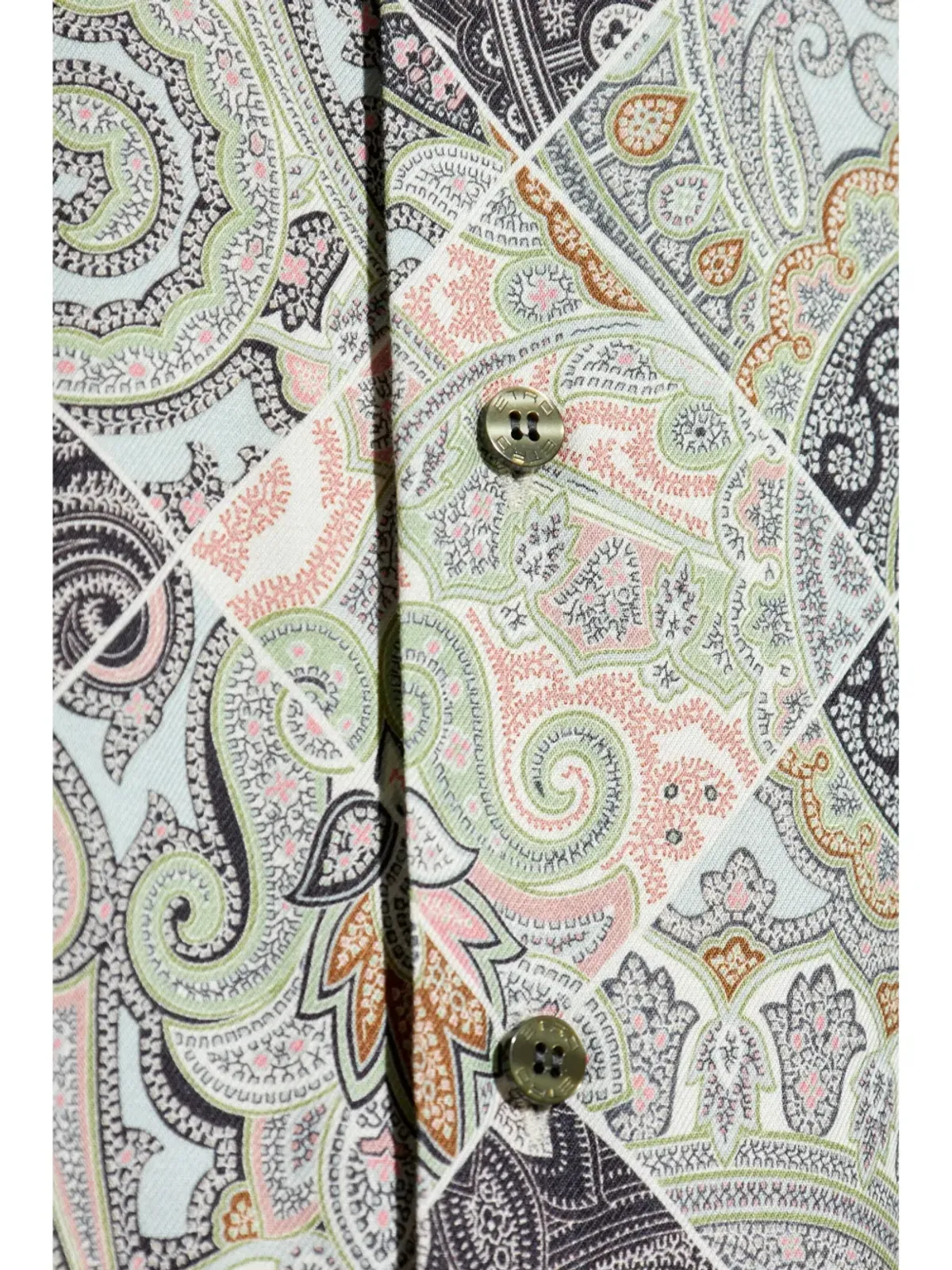 ETRO プリントシャツ - ニュートラル系 - 画像5