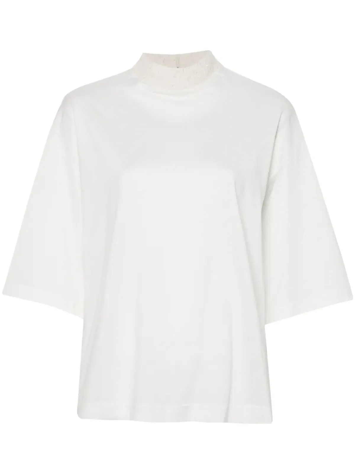 Fabiana Filippi スパンコール装飾の Tシャツ - 画像1