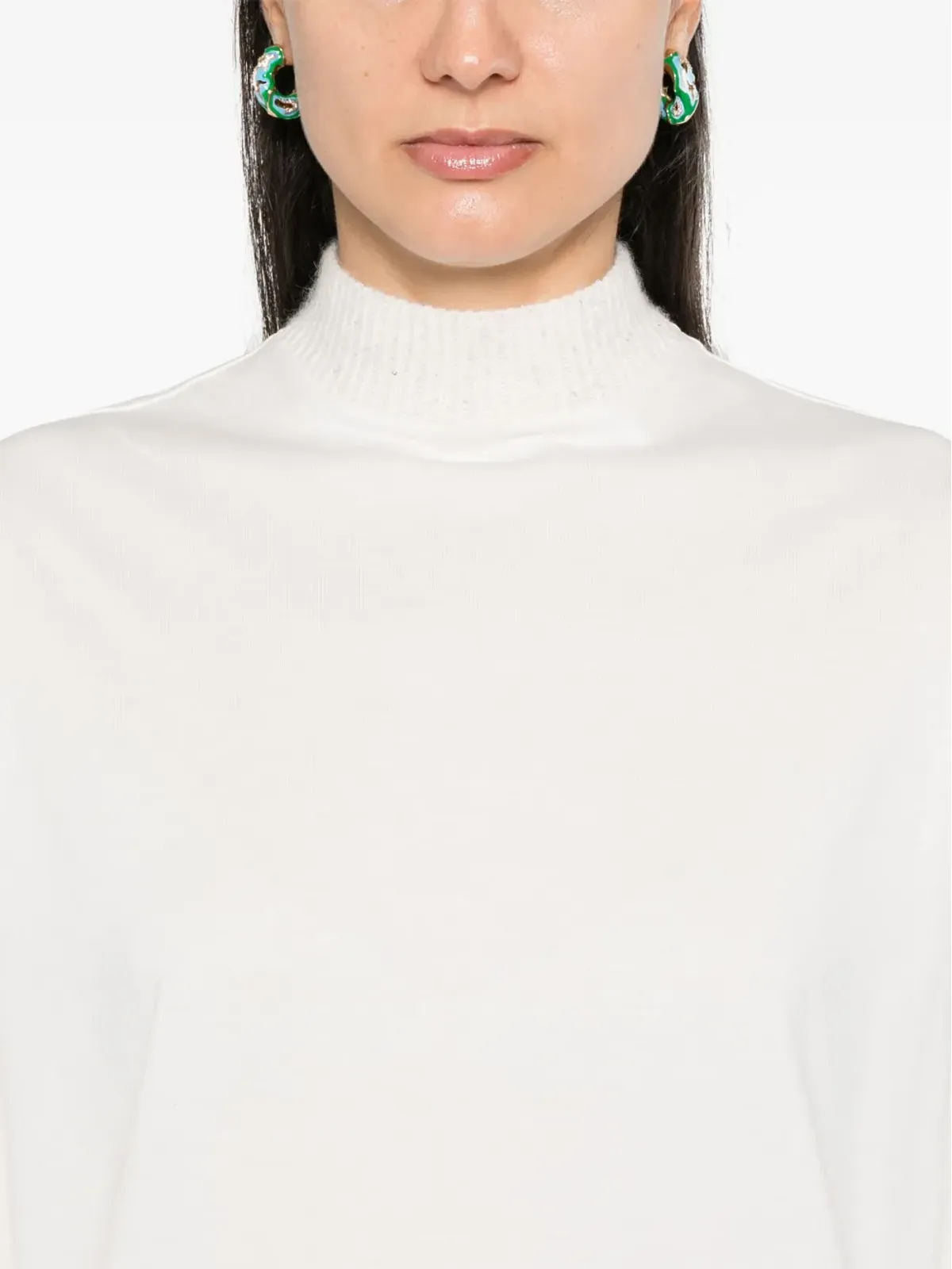 Fabiana Filippi スパンコール装飾の Tシャツ - 画像5