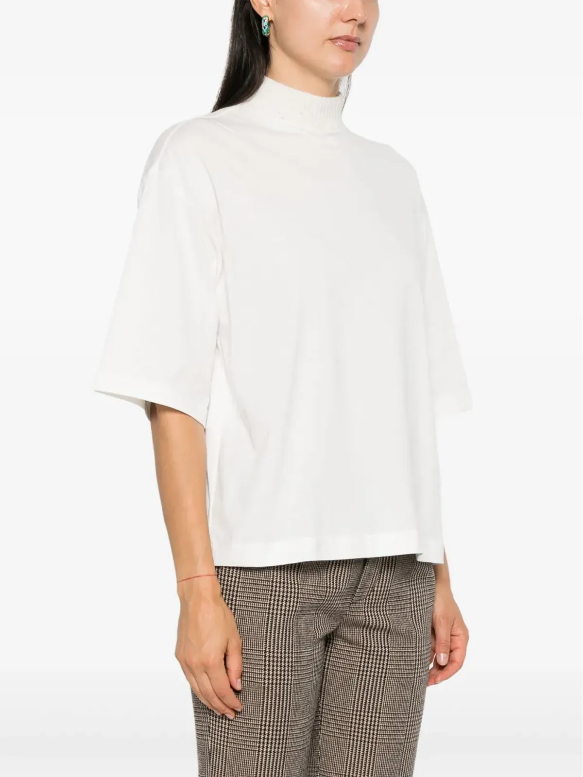 Fabiana Filippi スパンコール装飾の Tシャツ - 画像3
