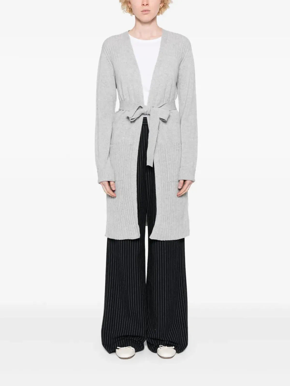 TWINSET ルレックス混のマキシカーディガン - グレー - 画像2