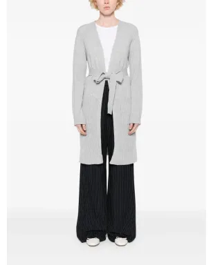 TWINSET ルレックス混のマキシカーディガン - グレー - サムネイル2