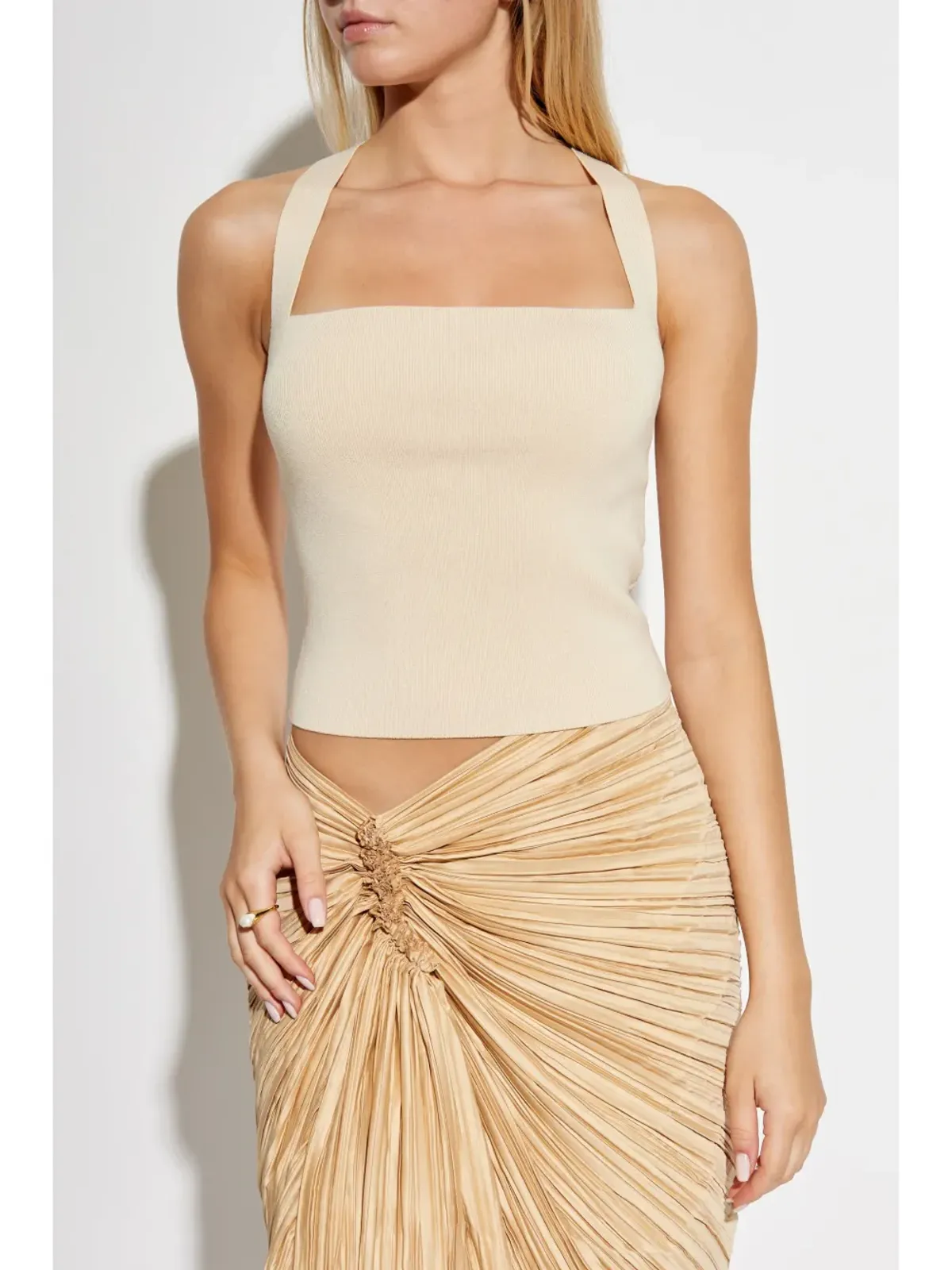 Cult Gaia Crawford トップ - Neutrals - 画像3