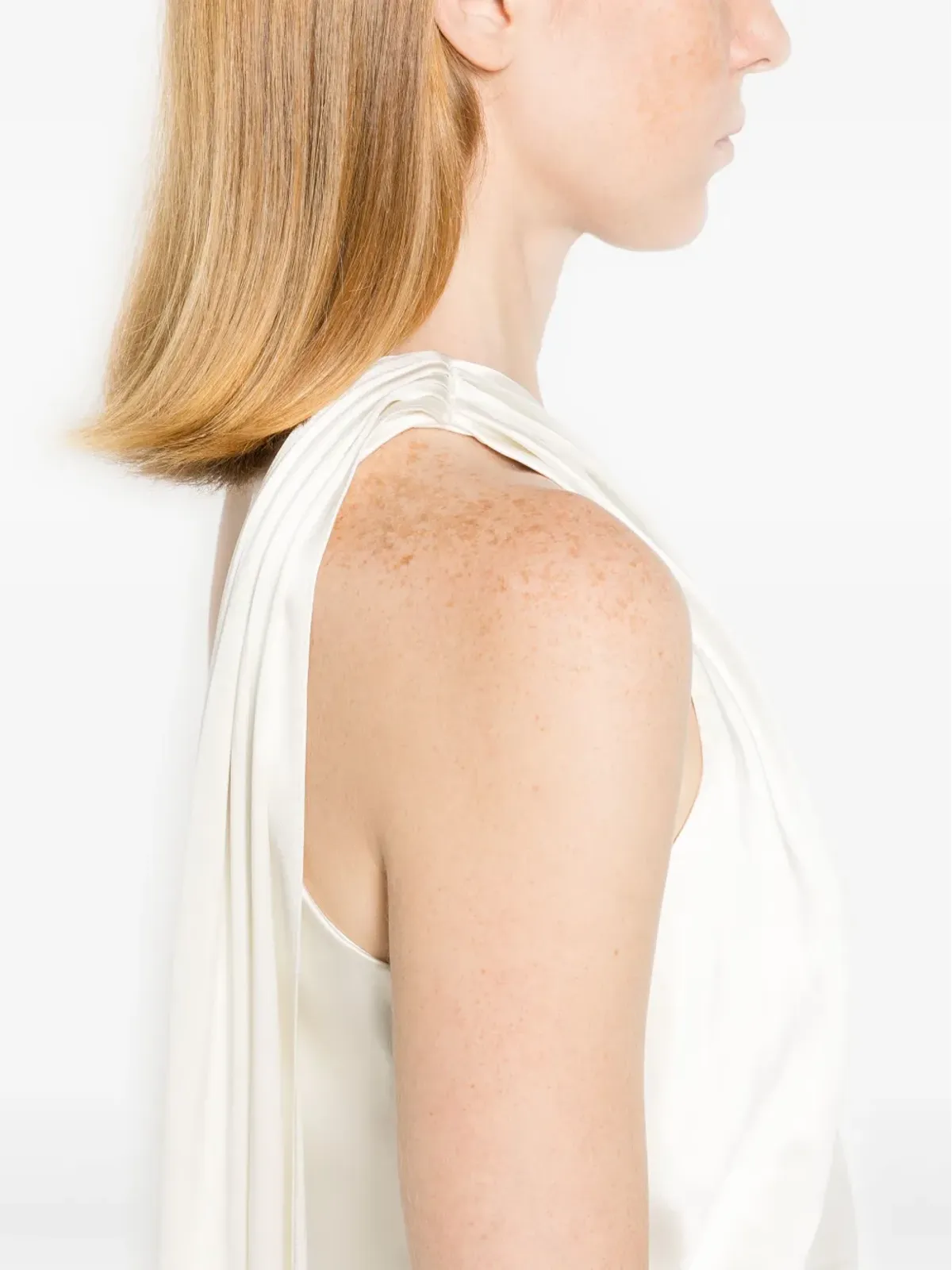 Max Mara Pamela maxi ドレス - ホワイト - 画像5
