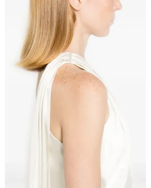 Max Mara Pamela maxi ドレス - ホワイト - サムネイル5