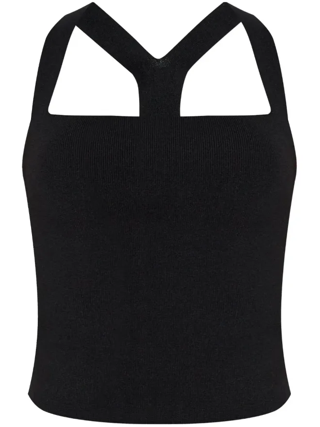 Cult Gaia Cult Gaia Crawford ニットトップス - ブラックの商品画像
