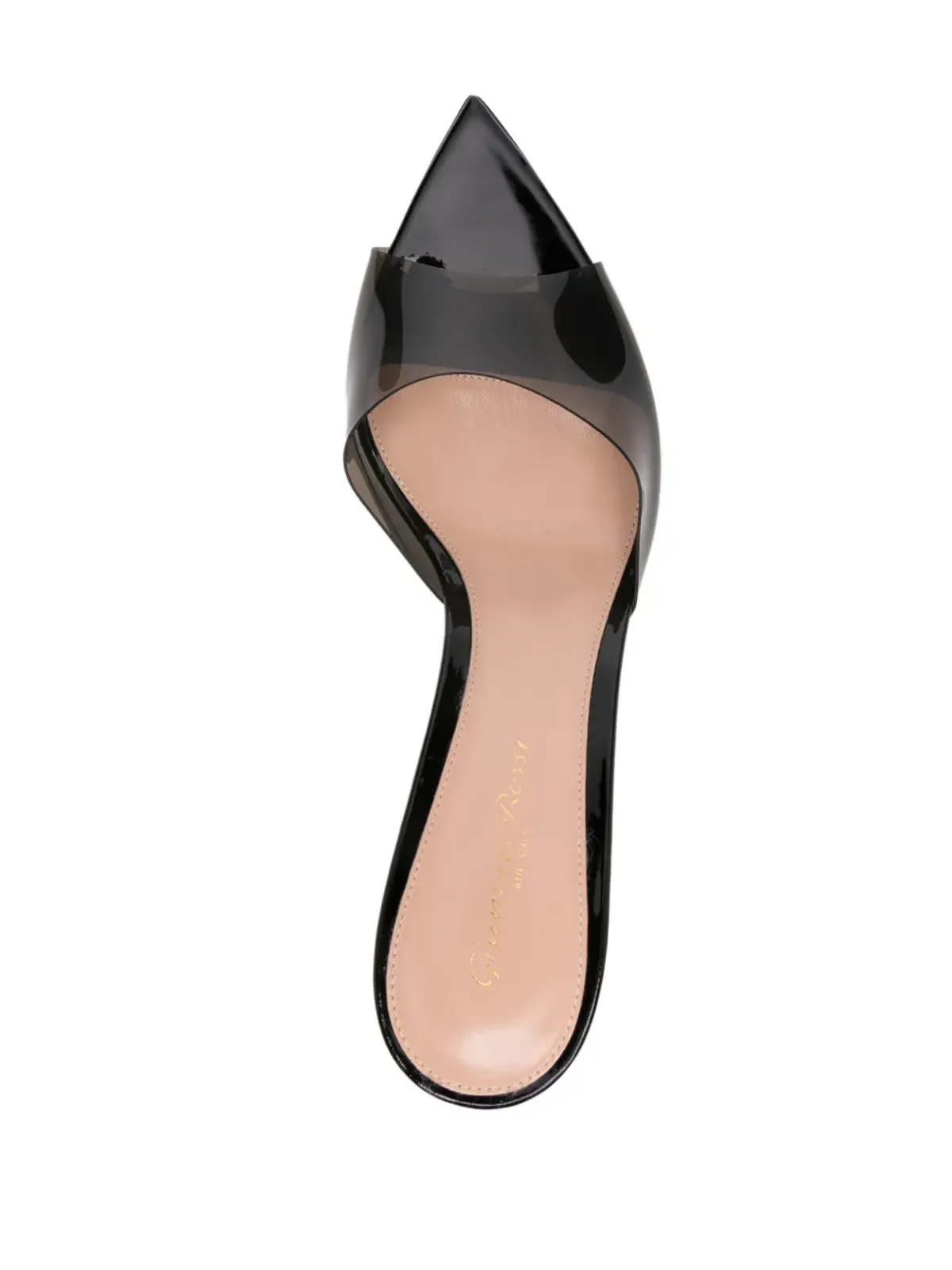 Gianvito Rossi 55mm Elle ミュール ブラック - 画像4