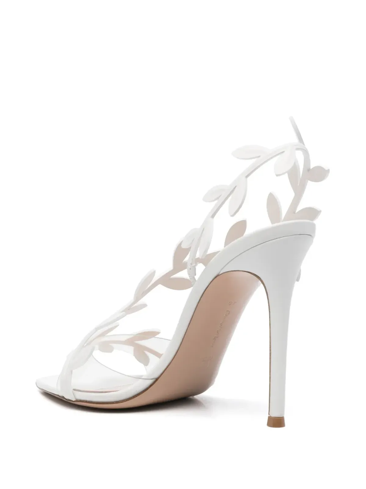 Gianvito Rossi 105mm フラヴィア サンダル - ホワイト - 画像3