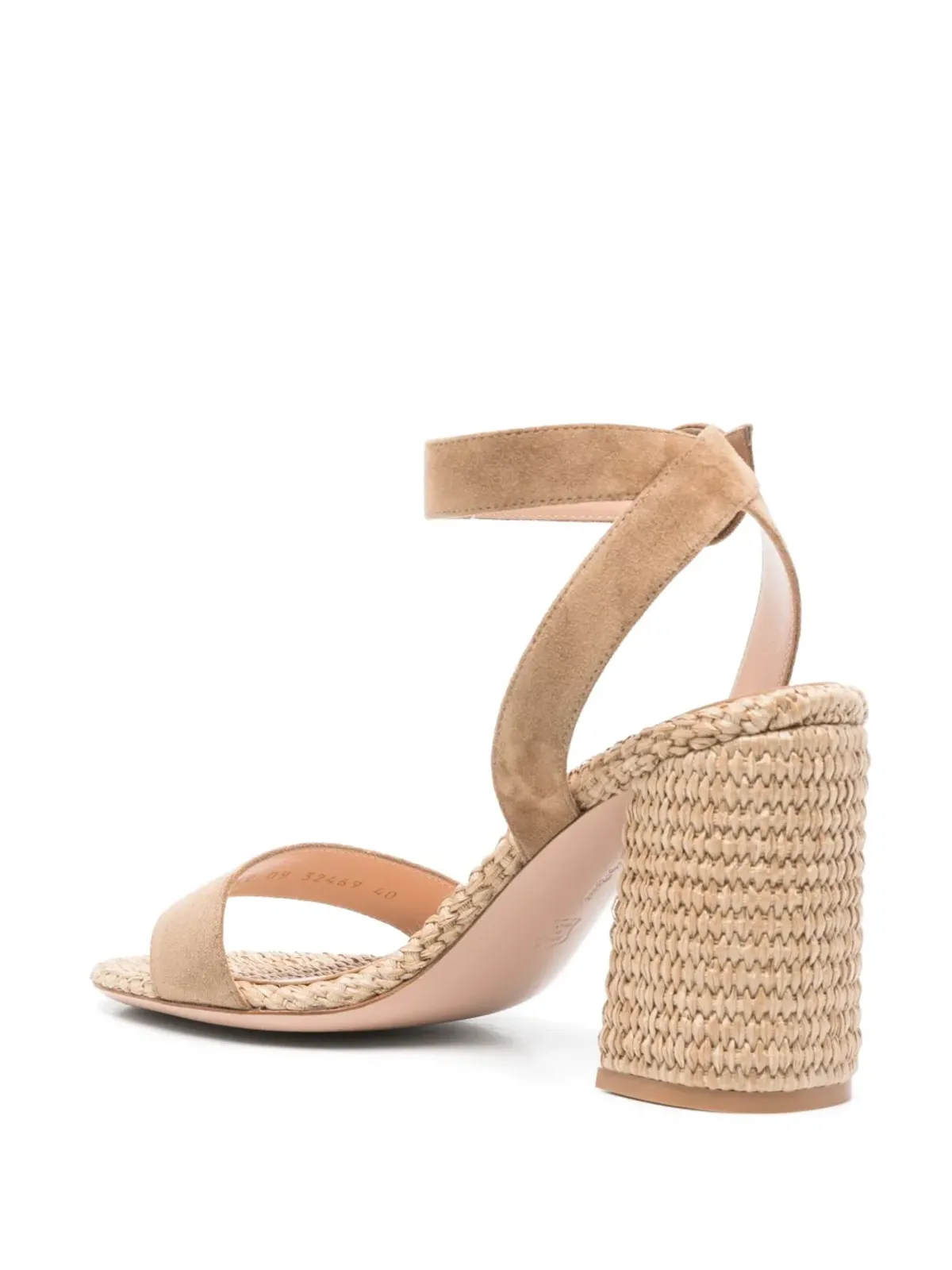 Gianvito Rossi スエードサンダル - 画像3