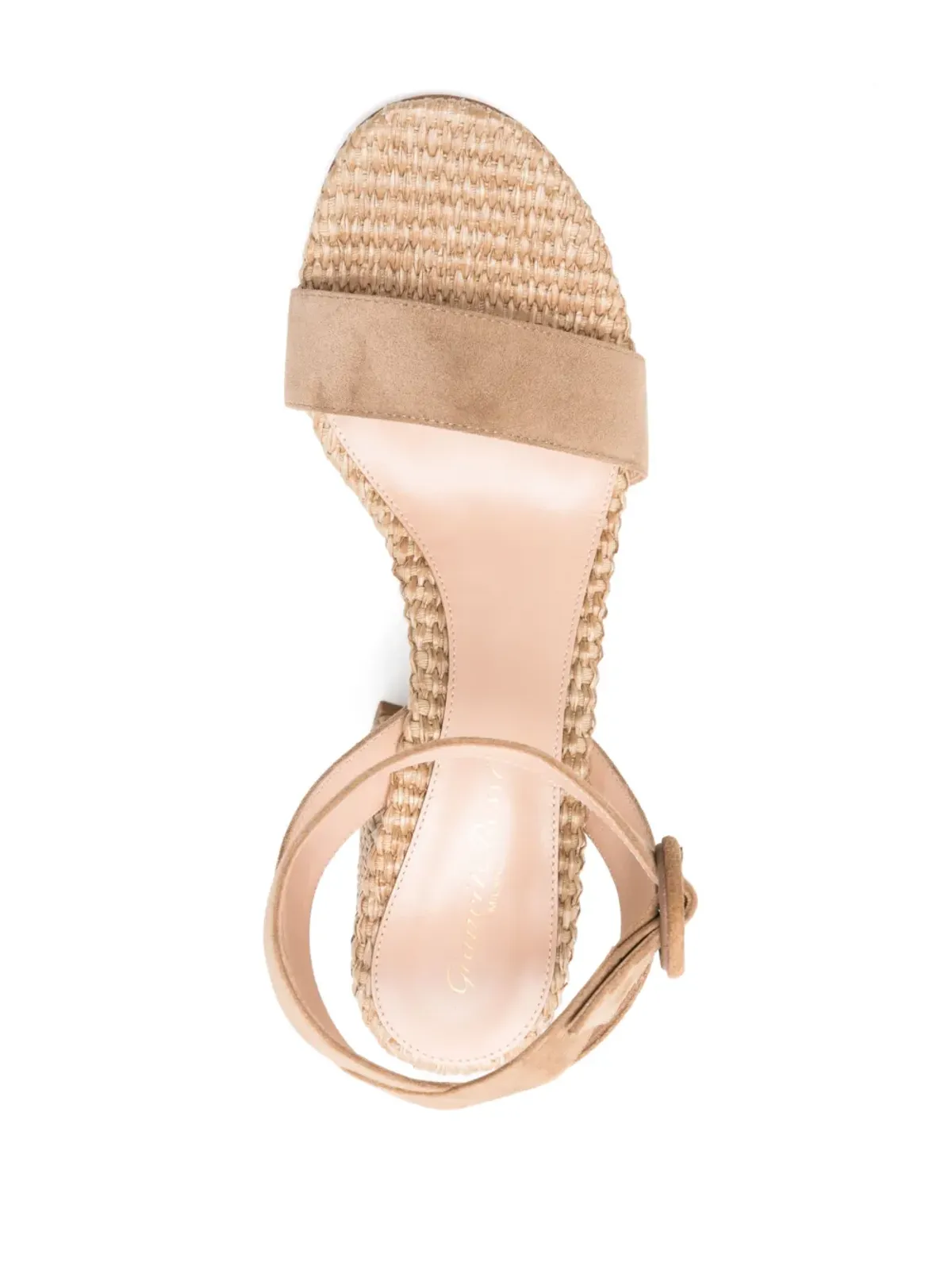 Gianvito Rossi スエードサンダル - 画像4