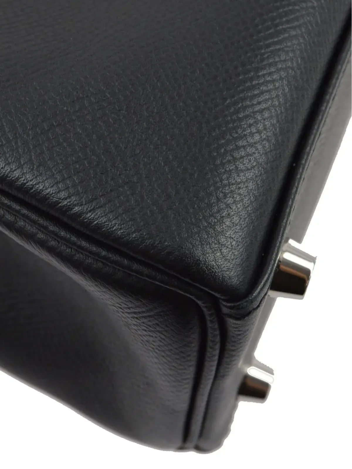 ビンテージ Hermès Kelly 25 Retourne ツーウェイ ハンドバッグ 2009年モデル - ブラック - 画像5