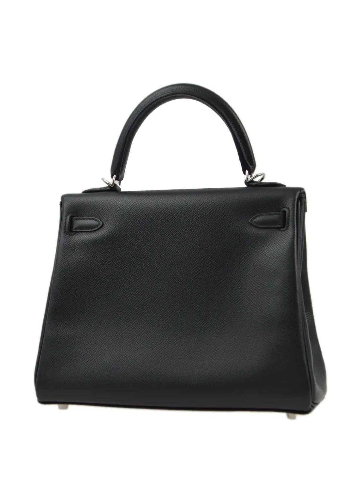 ビンテージ Hermès Kelly 25 Retourne ツーウェイ ハンドバッグ 2009年モデル - ブラック - 画像2