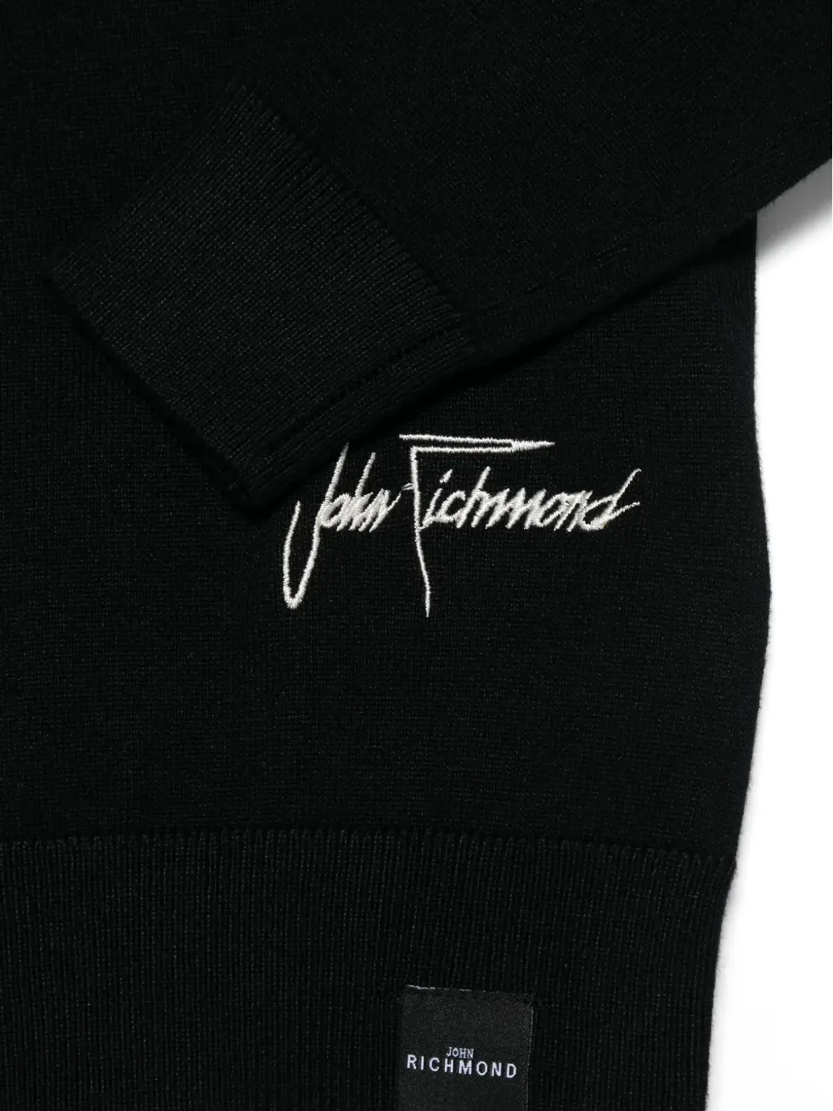 John Richmond Junior ロゴ刺繍セーター - 画像3