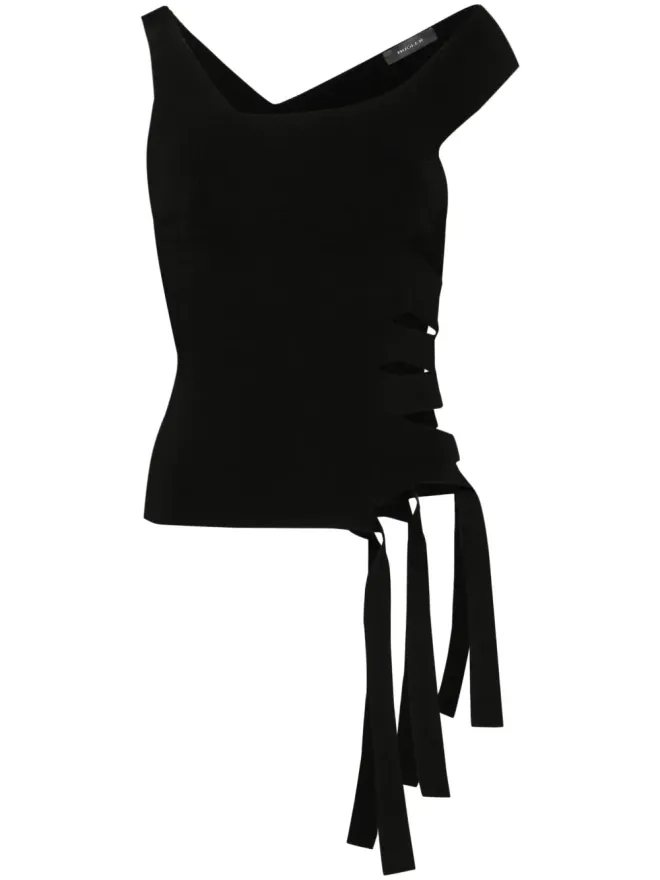 Mugler Mugler バンデージニットトップの商品画像