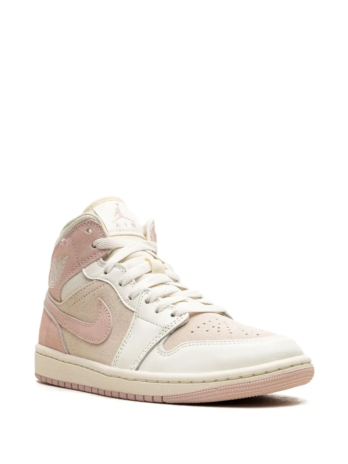 Jordan エア ジョーダン 1 ミッド SE ココナッツミルク/レジェンドピンク スニーカー - ニュートラルカラー - 画像2