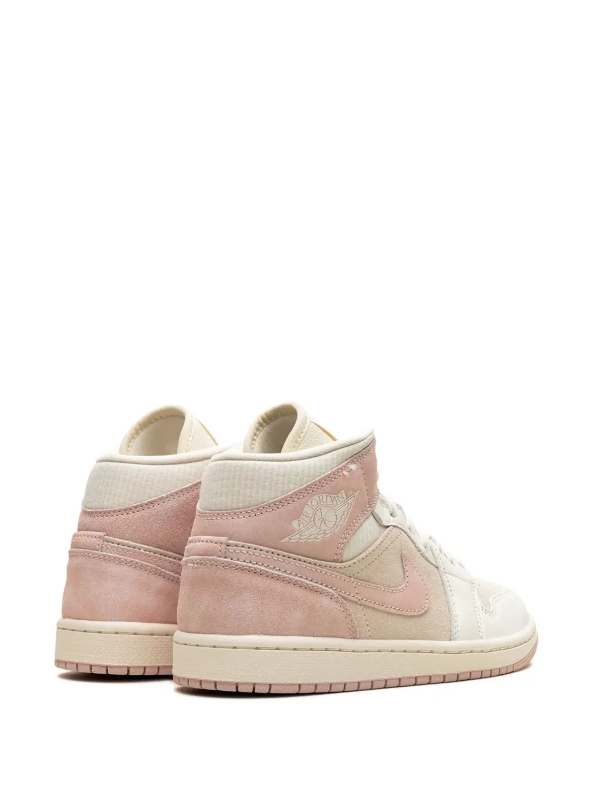 Jordan エア ジョーダン 1 ミッド SE ココナッツミルク/レジェンドピンク スニーカー - ニュートラルカラー - 画像3