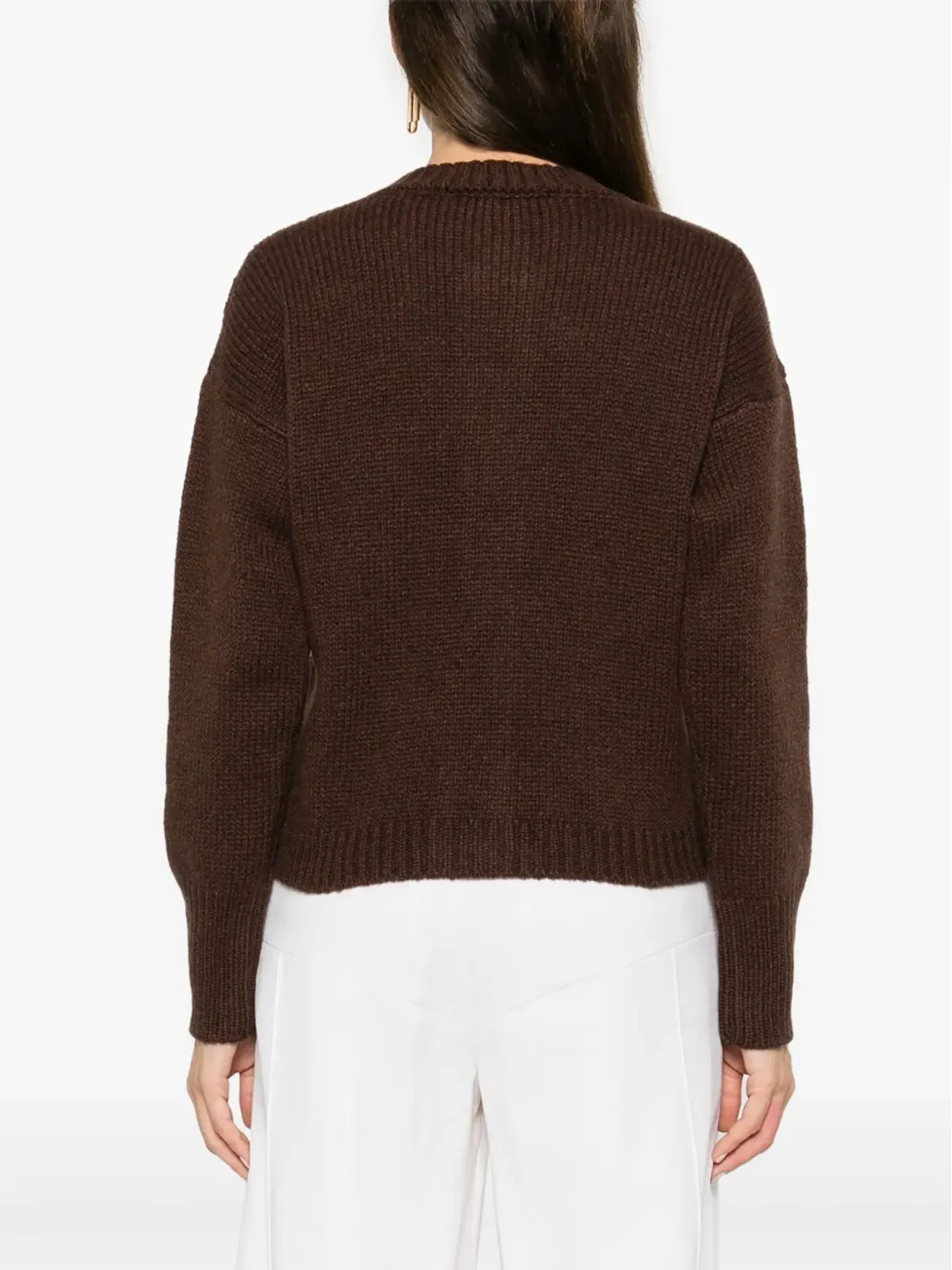 Incentive! Cashmere カシミヤ クロップドカーディガン - 画像4