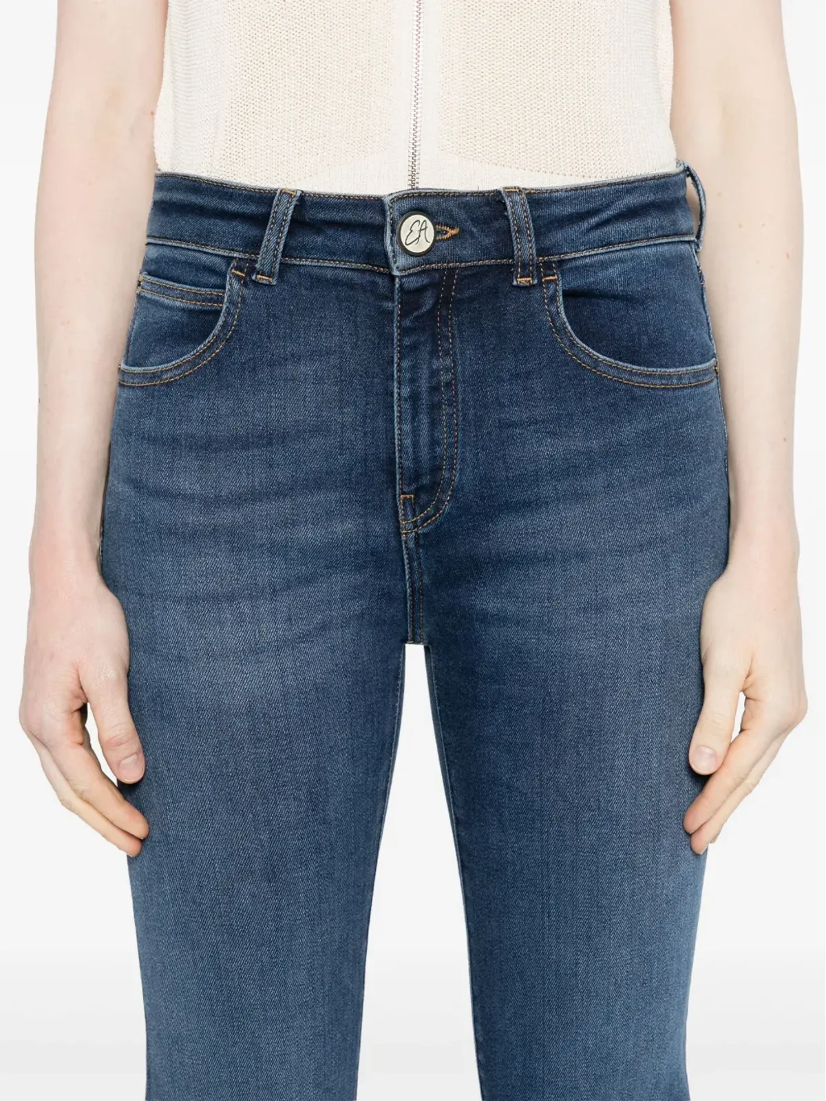 Emporio Armani J47 フレアジーンズ - ブルー - 画像5
