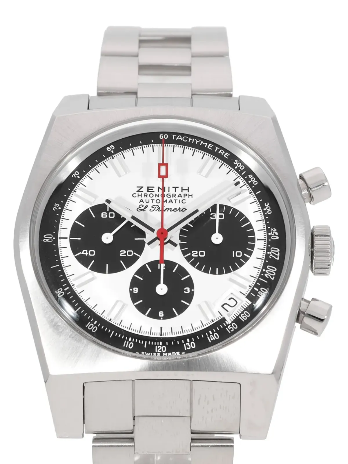 Zenith エルプリメロ クロノマスター リバイバル ビンテージ シルバー - 画像3