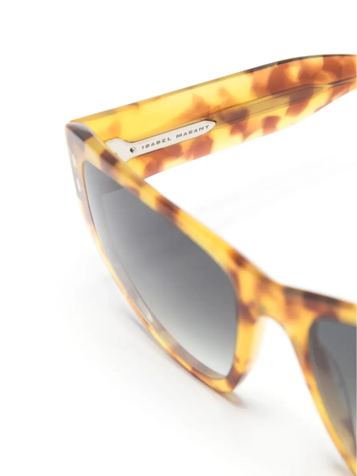 Isabel Marant Eyewear べっこう調サングラス - イエロー - 画像3