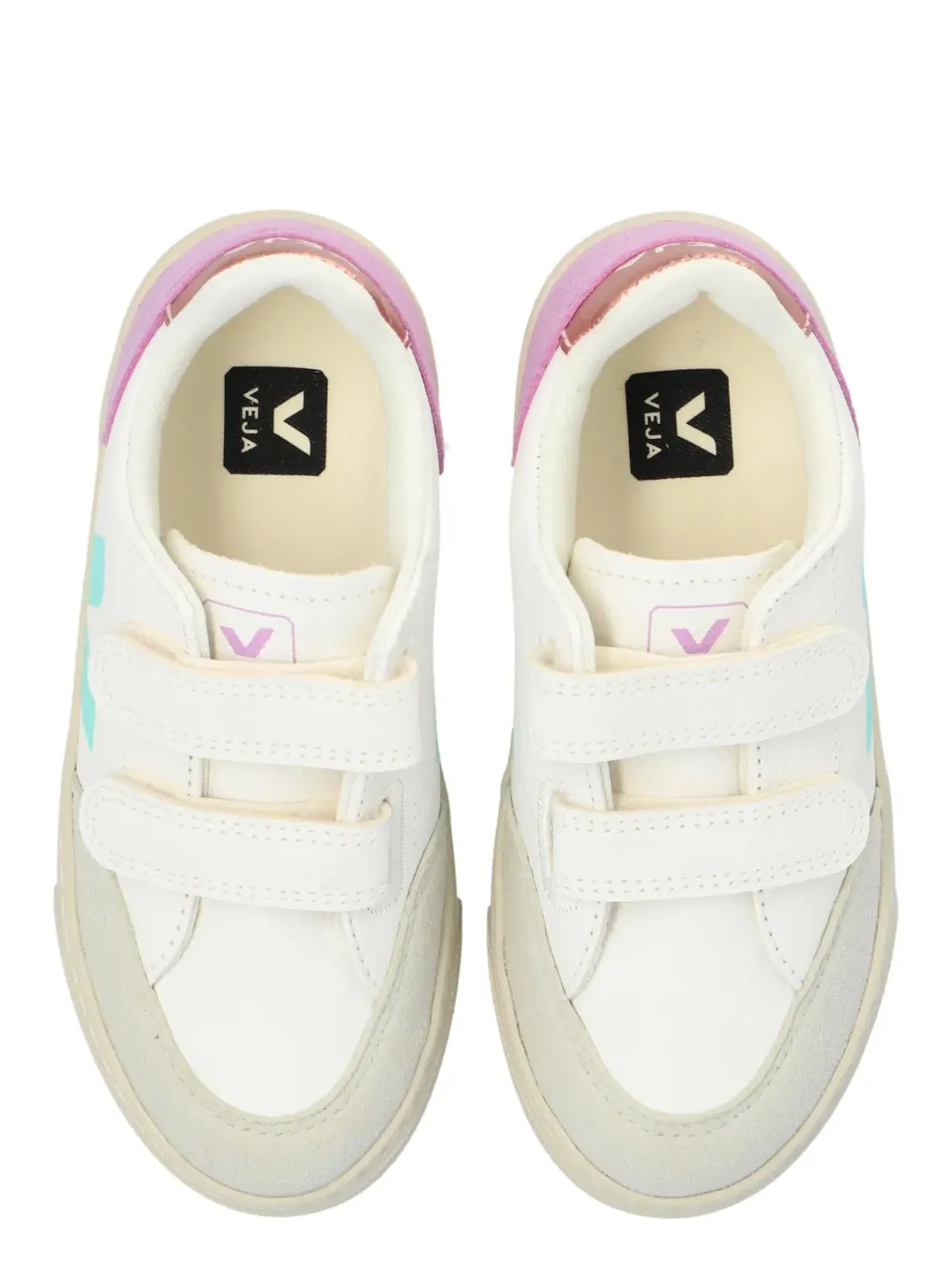 VEJA Kids V-12 レザー スニーカー - 画像4