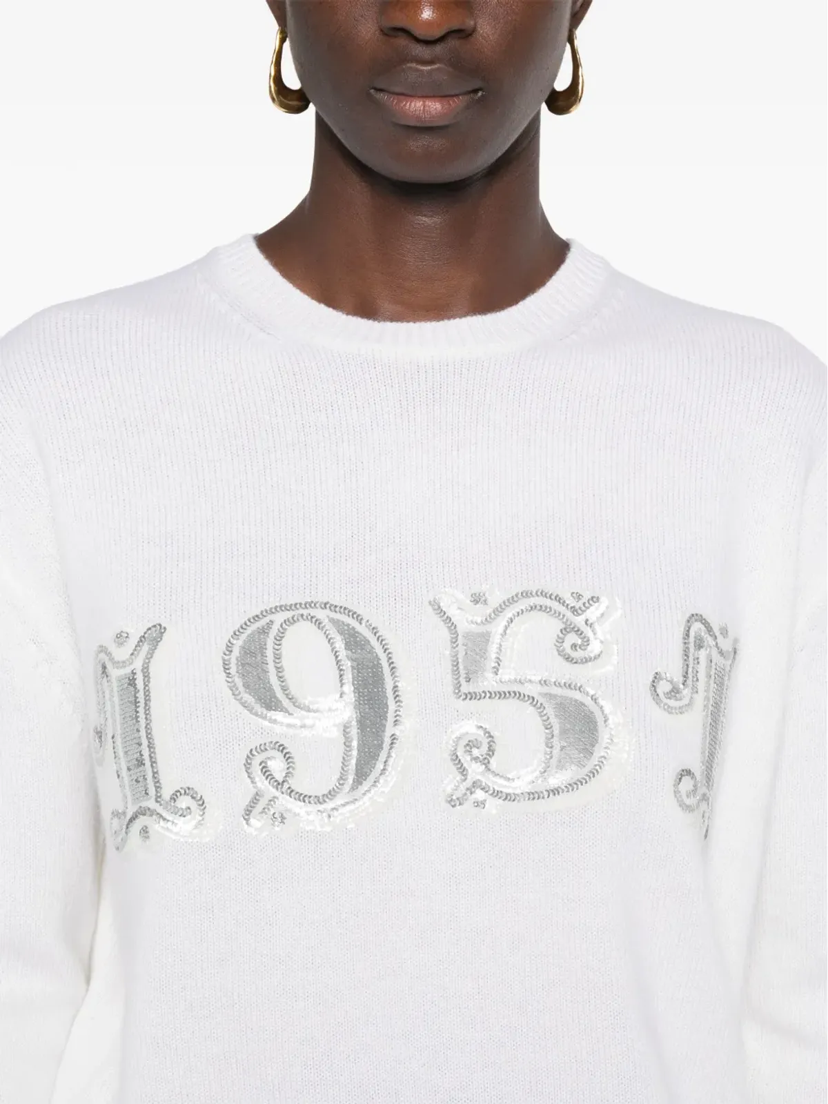 Max Mara Plata セーター - ホワイト - 画像5