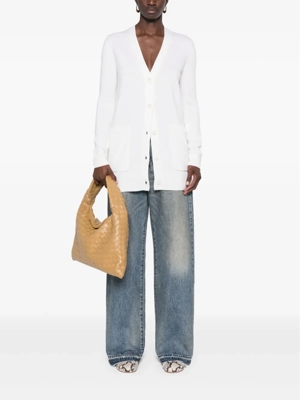 Max Mara ヴィラーカーディガン ホワイト - 画像2