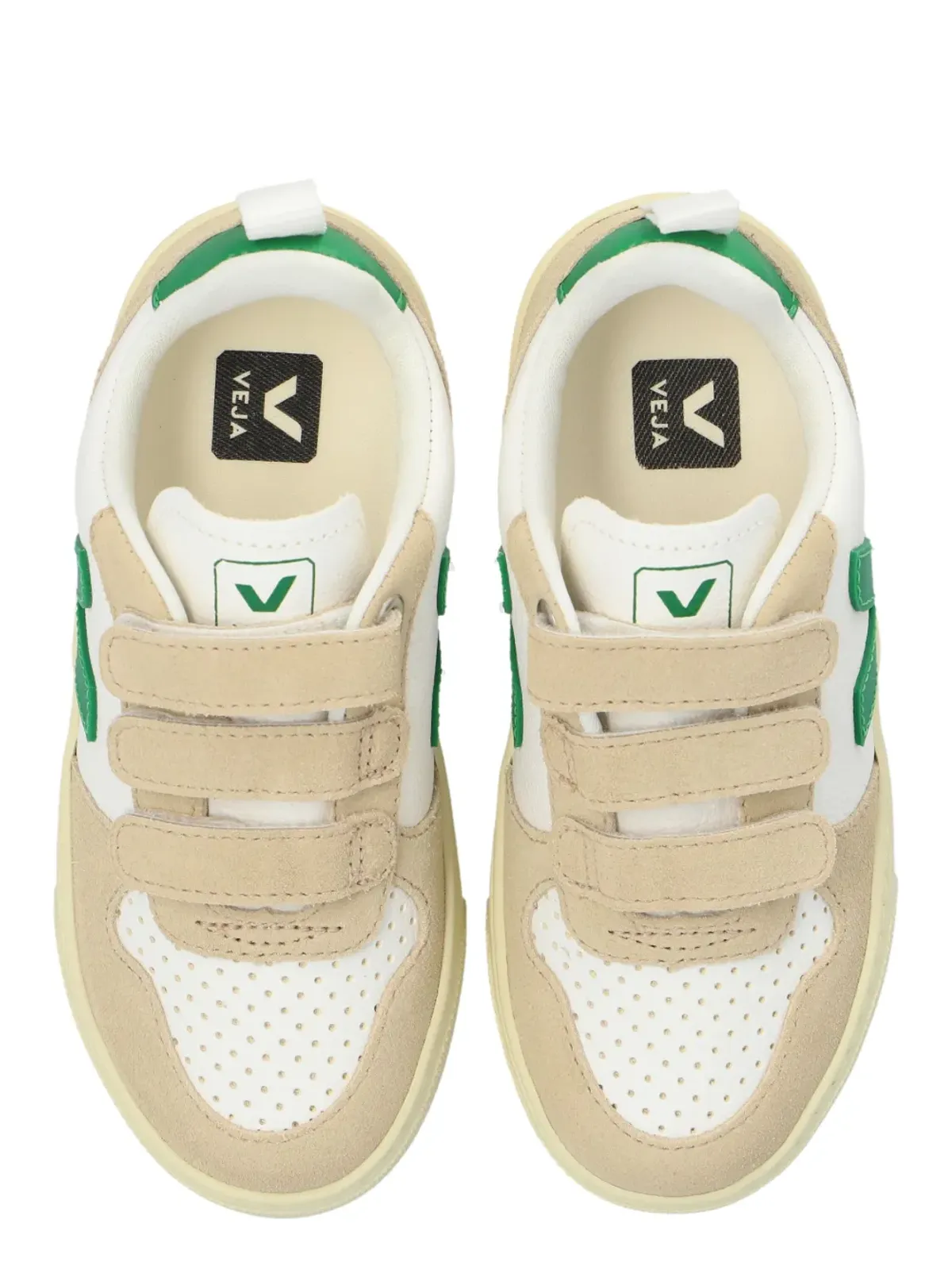 VEJA Kids V-10 sneakers - Neutrals - 画像4