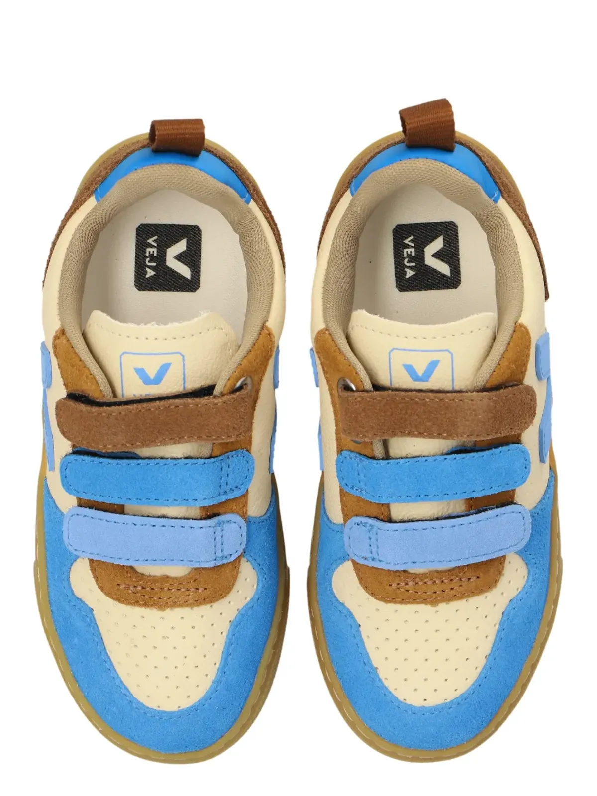 VEJA Kids V-10 レザー スニーカー - 画像4