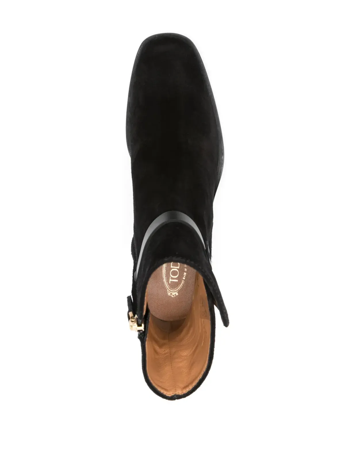 Tod's アンクルブーツ 65mm ロゴチャーム ブラック - 画像4