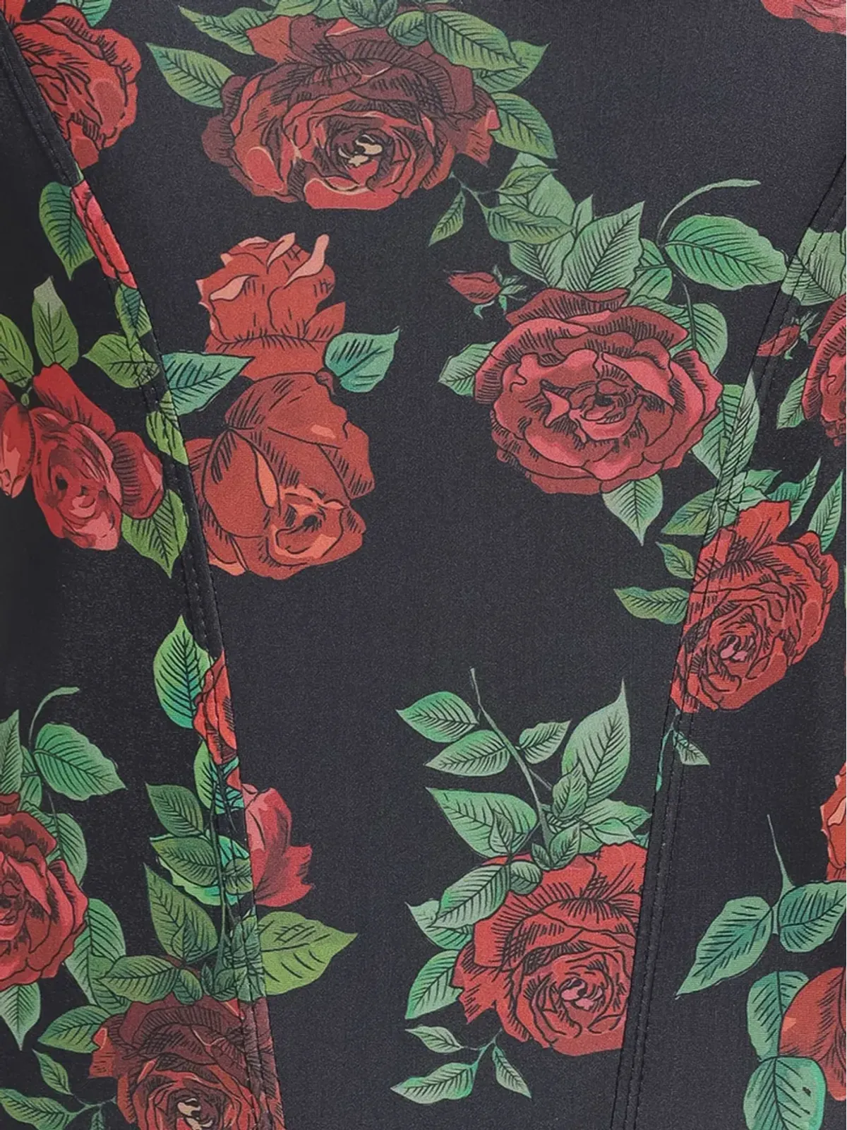 Amir Slama ローズプリント 水着 - 画像2