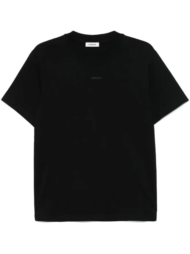 SANDRO SANDRO ロゴ入り Tシャツの商品画像