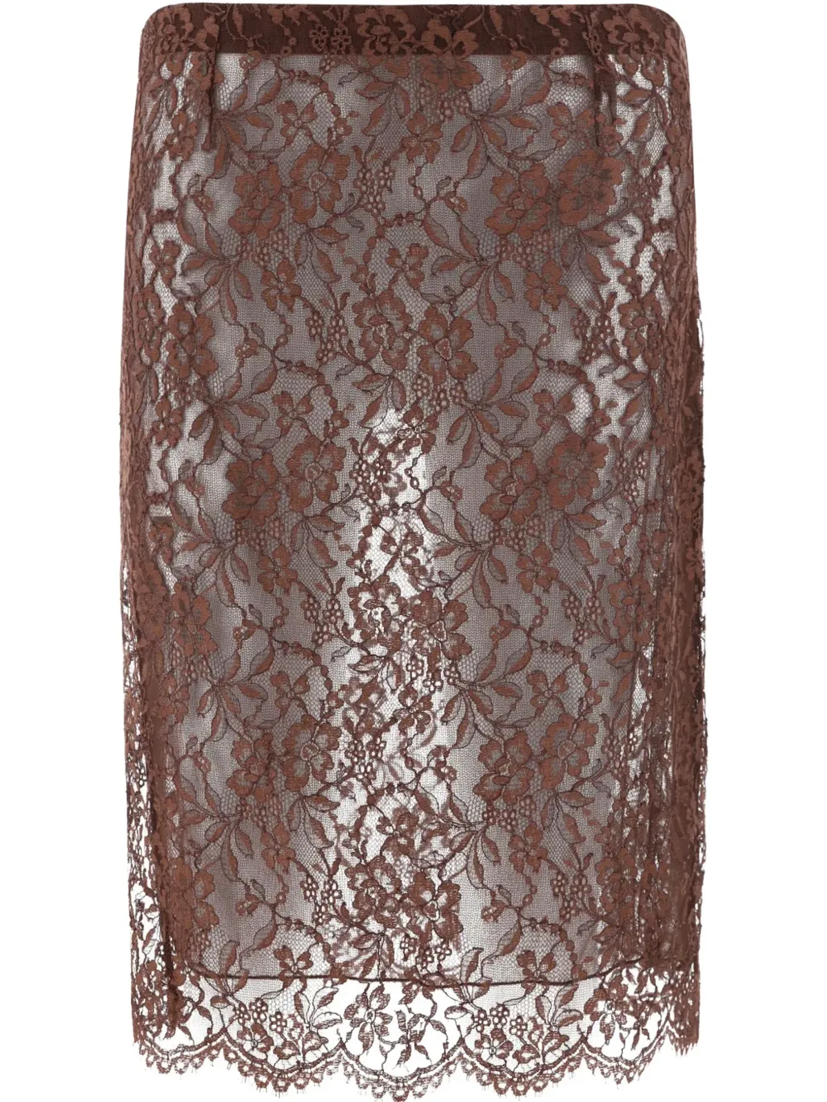 Saint Laurent レースペンシルスカート - 画像1