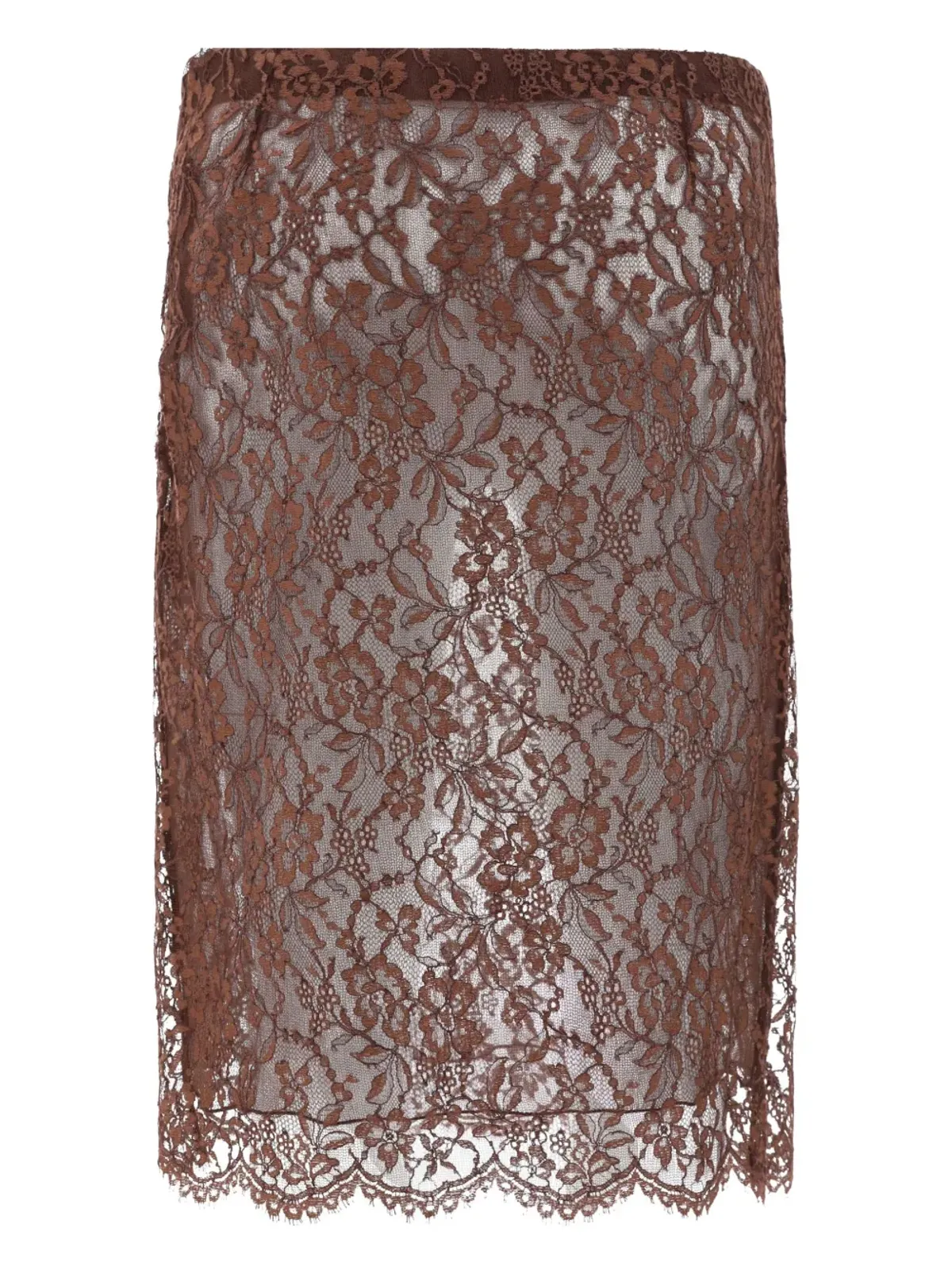 Saint Laurent レースペンシルスカート - 画像2
