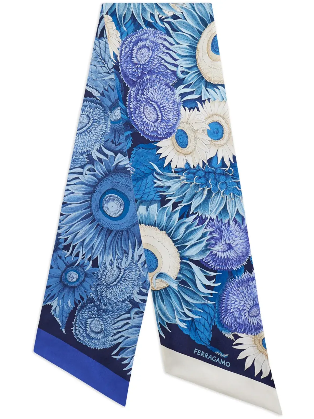Ferragamo ヒマワリ柄バンドゥ - 画像1