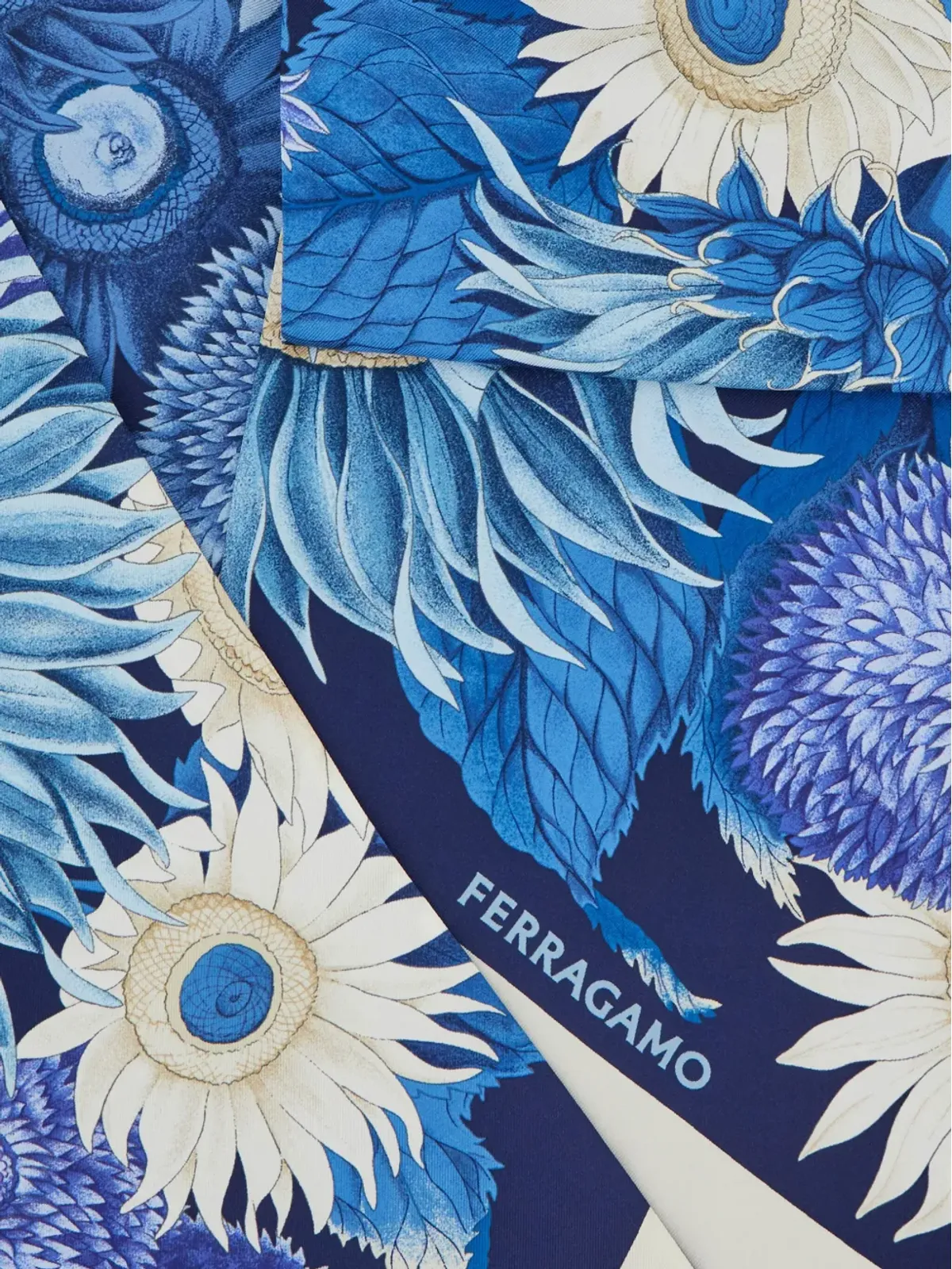 Ferragamo ヒマワリ柄バンドゥ - 画像2