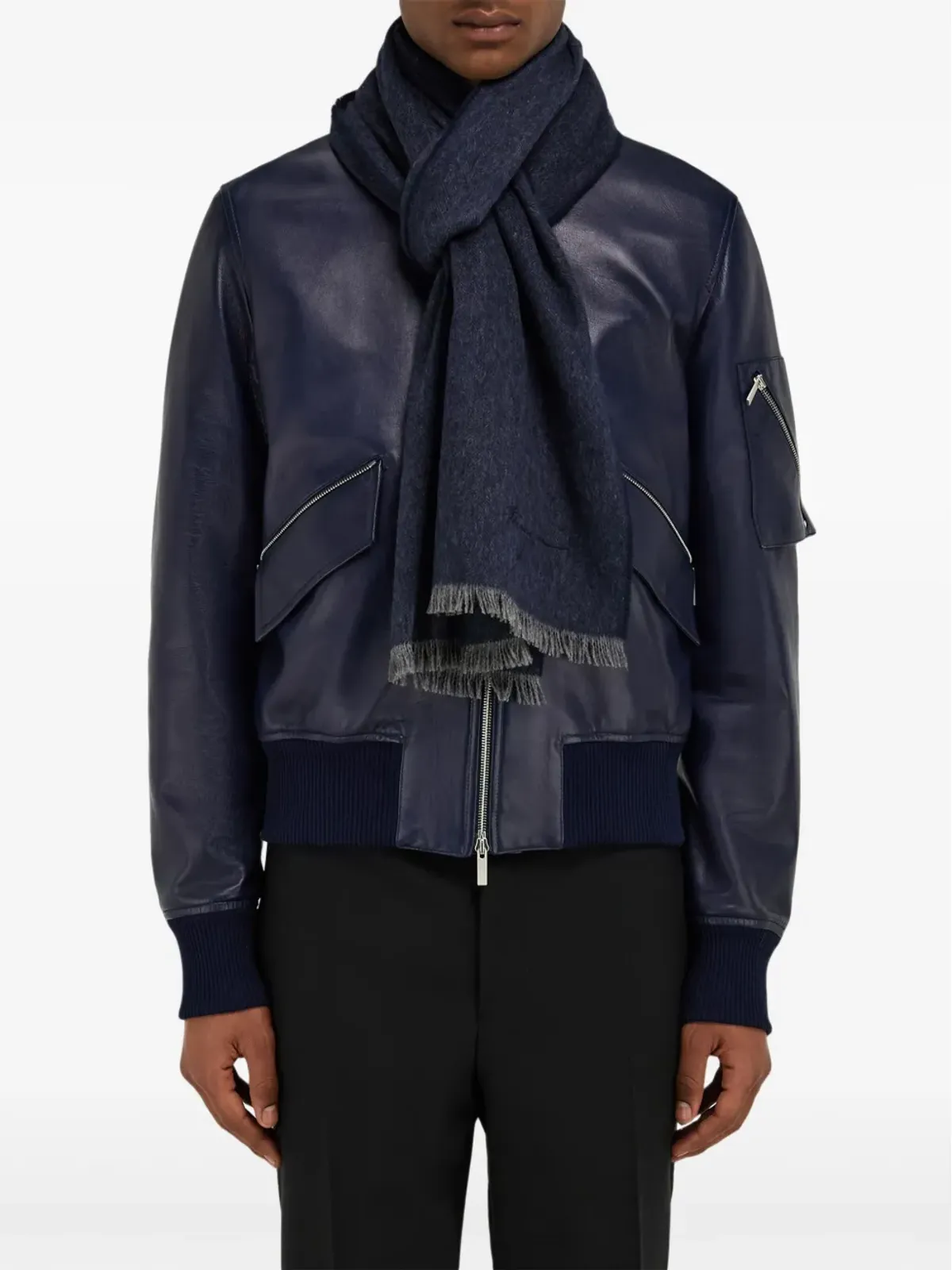 Ferragamo フリンジスカーフ - 画像4