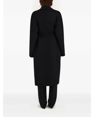 Ferragamo ウール混コート ブラック - サムネイル3