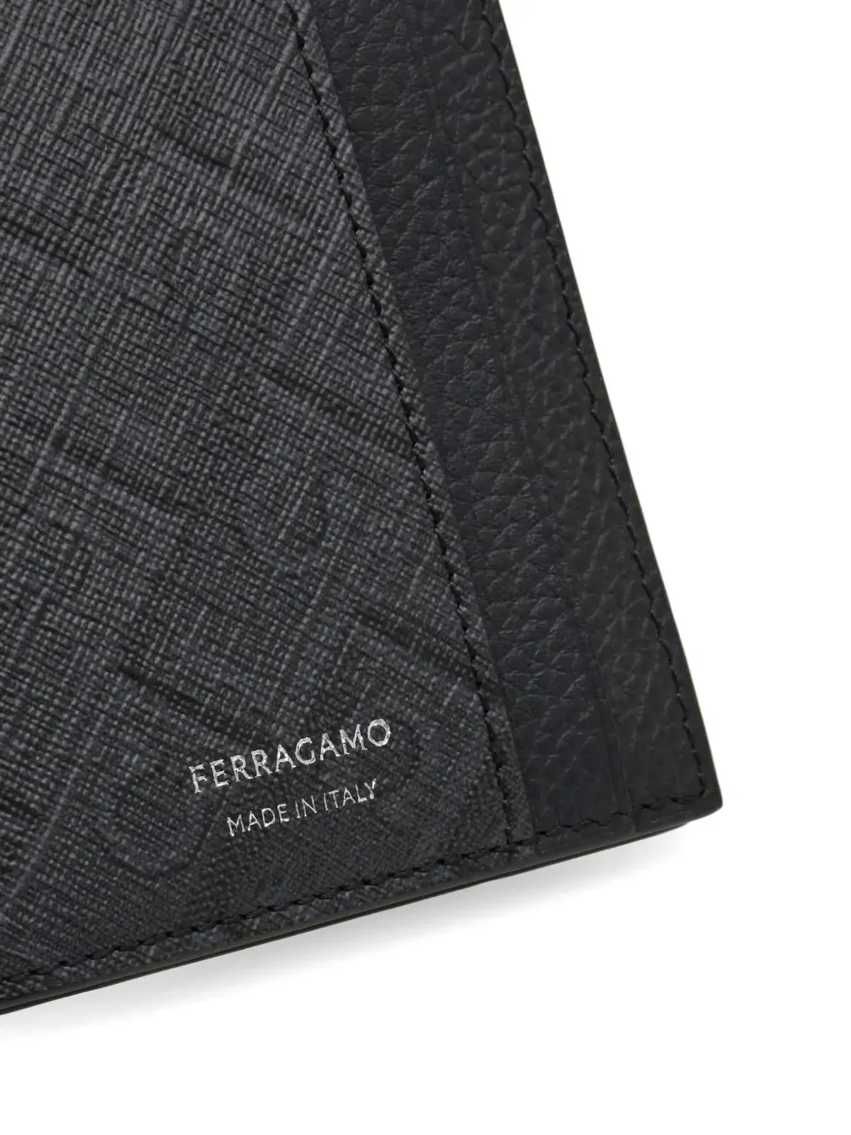 Ferragamo モノグラム カードホルダー - ブラック - 画像5