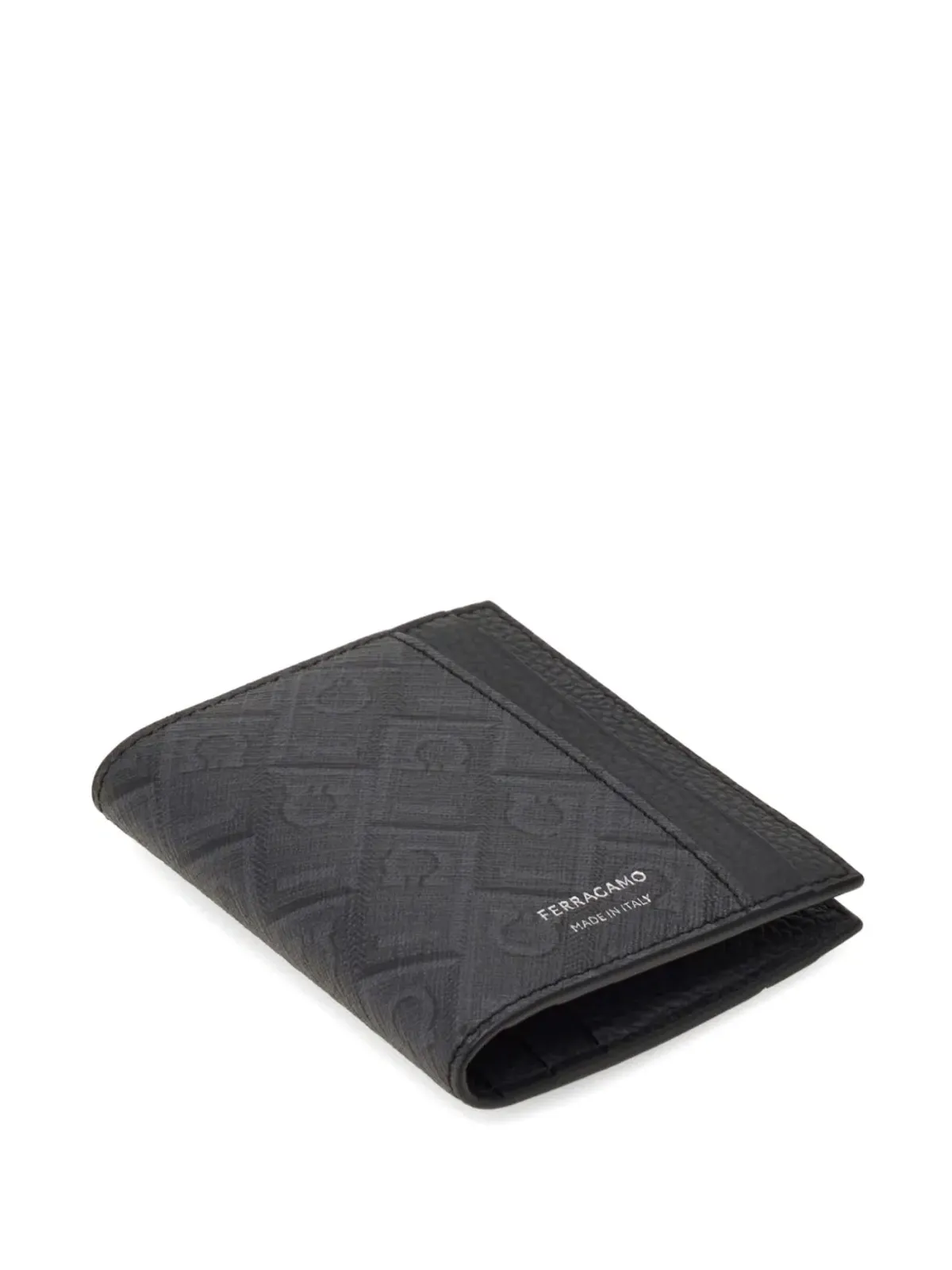Ferragamo モノグラム カードホルダー - ブラック - 画像3