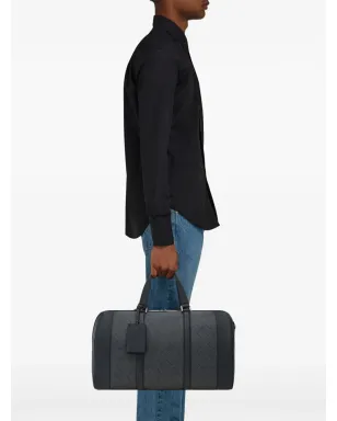 Ferragamo モノグラムプリント ダッフルバッグ グレー - サムネイル2