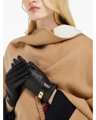 Ferragamo グローブ バックル付き ブラック - サムネイル5