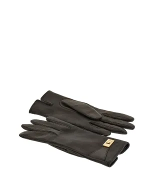 Ferragamo グローブ バックル付き ブラック - サムネイル2